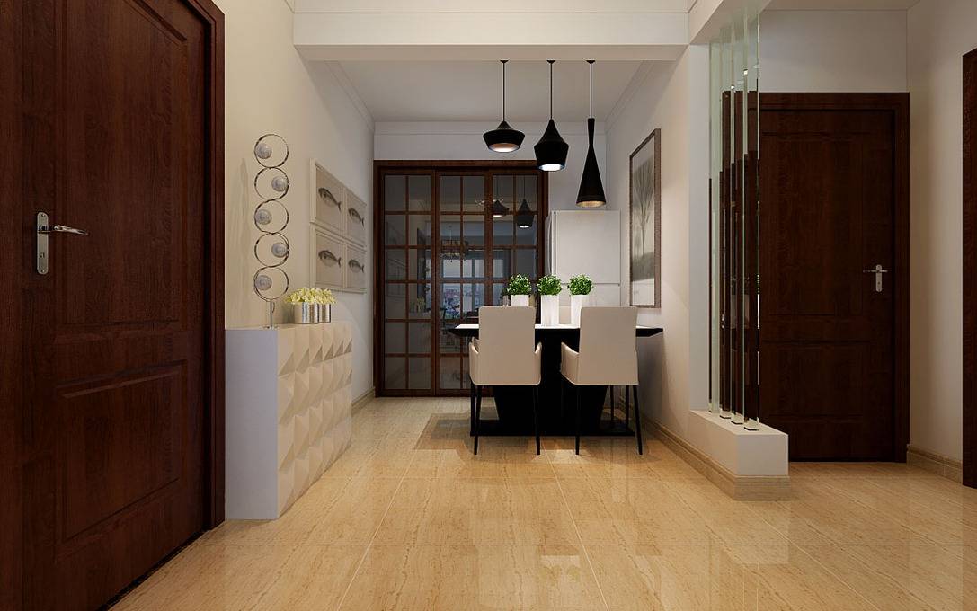 点击大图看下一张:现代餐厅吊顶设计案例