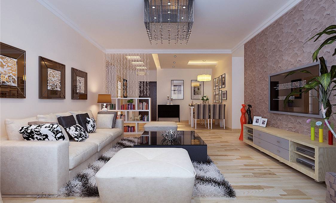 点击大图看下一张:现代现代风格客厅图片