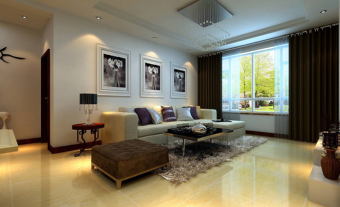 点击大图看下一张：现代简约现代简约简约风格现代简约风格客厅背景墙沙发客厅沙发设计案例展示