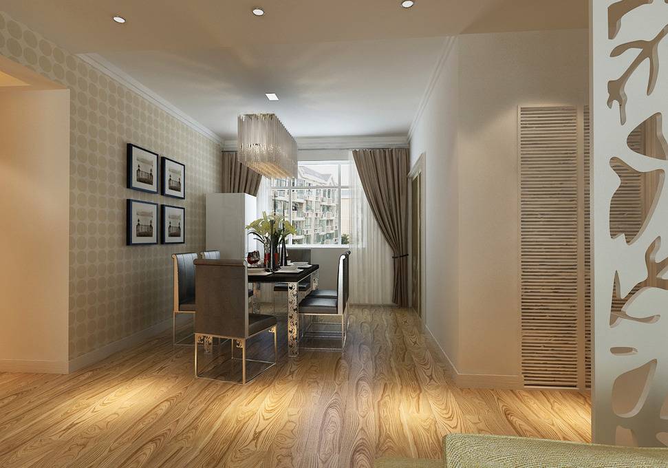 点击大图看下一张:现代现代风格餐厅设计案例展示