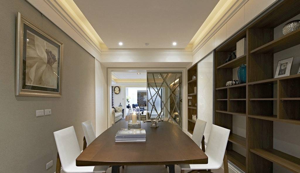 点击大图看下一张：混搭混搭风格餐厅设计案例