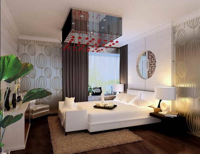点击大图看下一张：中式中式风格新中式卧室图片