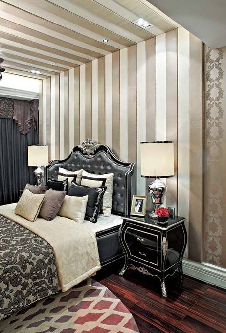 点击大图看下一张：欧式欧式风格卧室设计案例展示