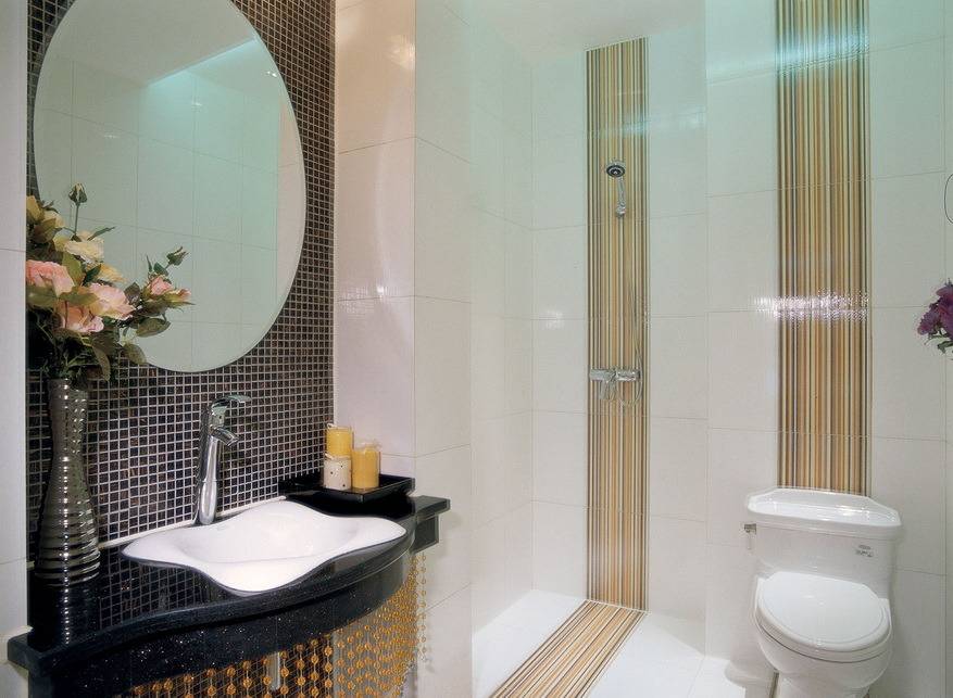 点击大图看下一张：欧式浴室淋浴房效果图