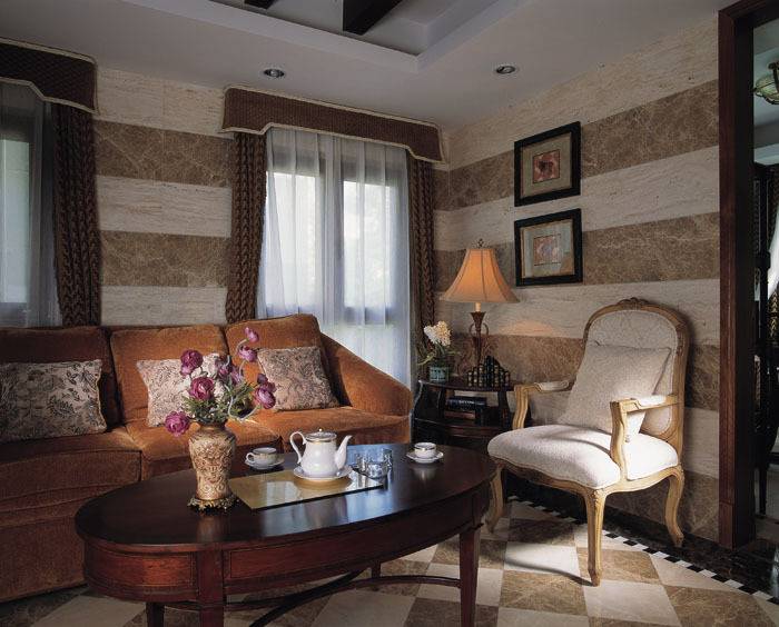 点击大图看下一张：美式古典美式古典风格古典风格客厅图片