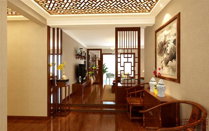 点击大图看下一张：中式中式风格客厅图片