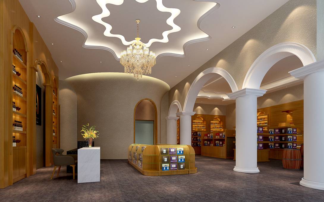 点击大图看下一张：商场图片