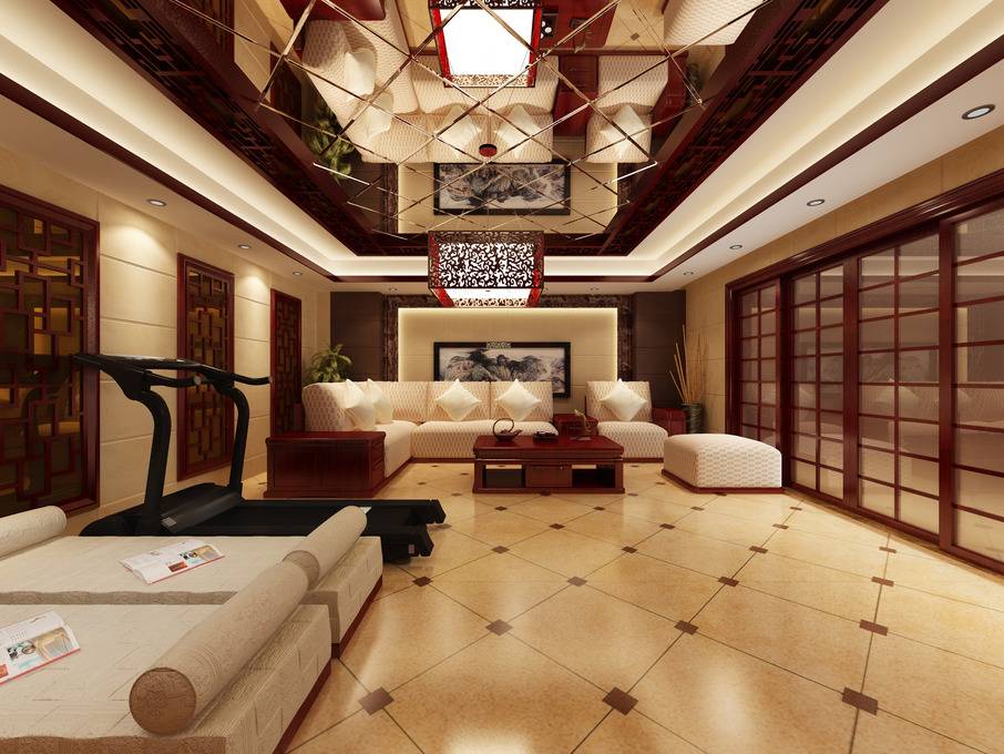 点击大图看下一张：中式客厅沙发单人沙发图片