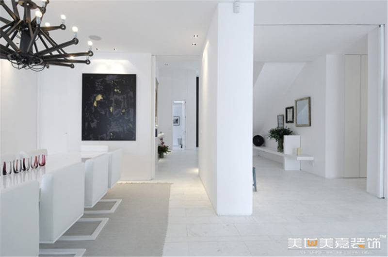 点击大图看下一张:简约简约风格过道设计方案