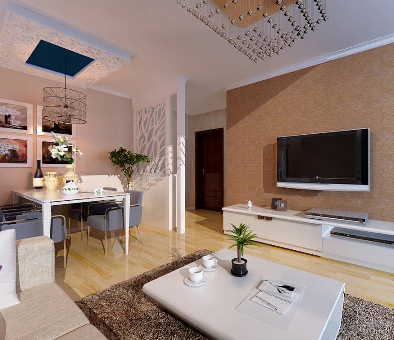 点击大图看下一张:简约餐厅案例展示