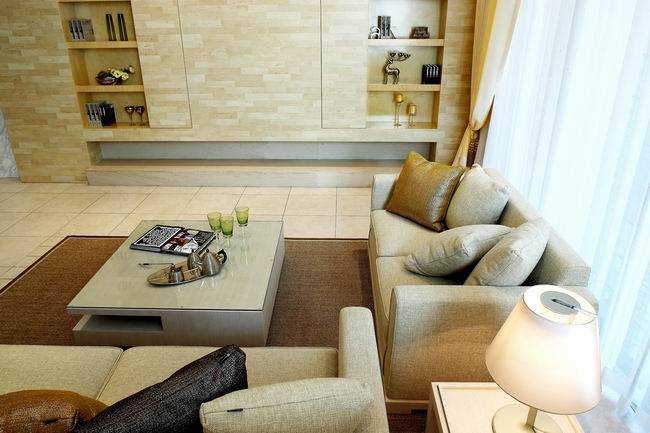 点击大图看下一张：现代现代风格客厅沙发设计案例展示