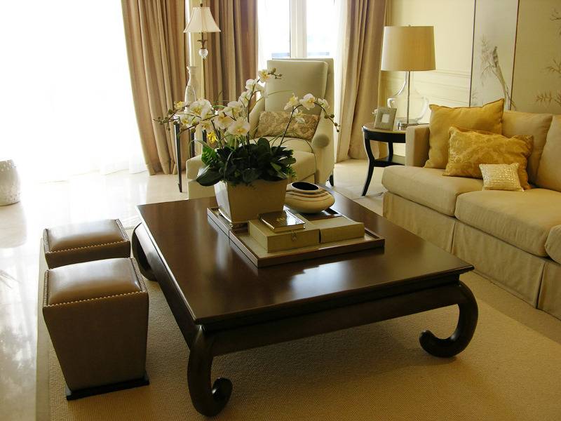 点击大图看下一张：欧式欧式风格客厅设计案例展示