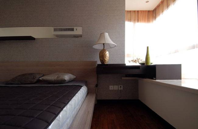 点击大图看下一张：中式中式风格新中式卧室装修案例