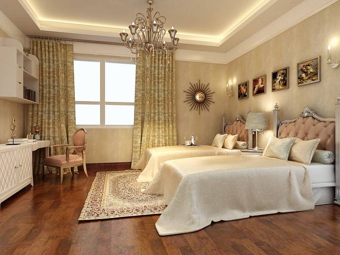 点击大图看下一张:地中海地中海风格儿童房窗帘装修效果展示