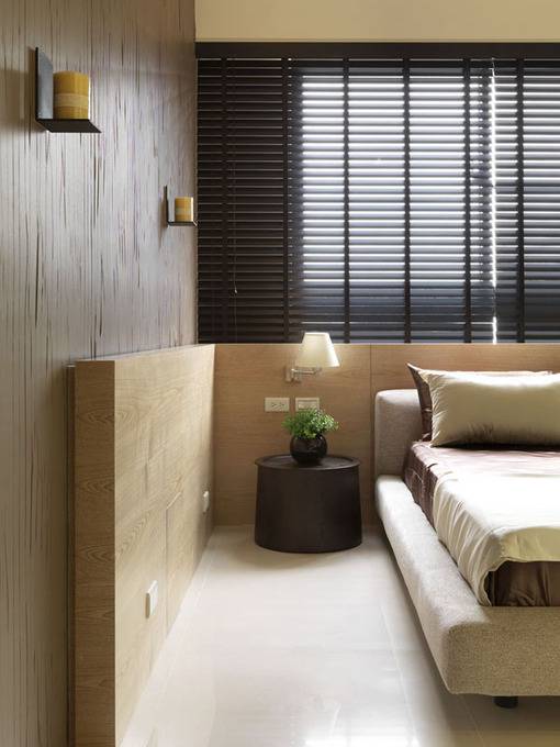 点击大图看下一张：日式卧室设计方案