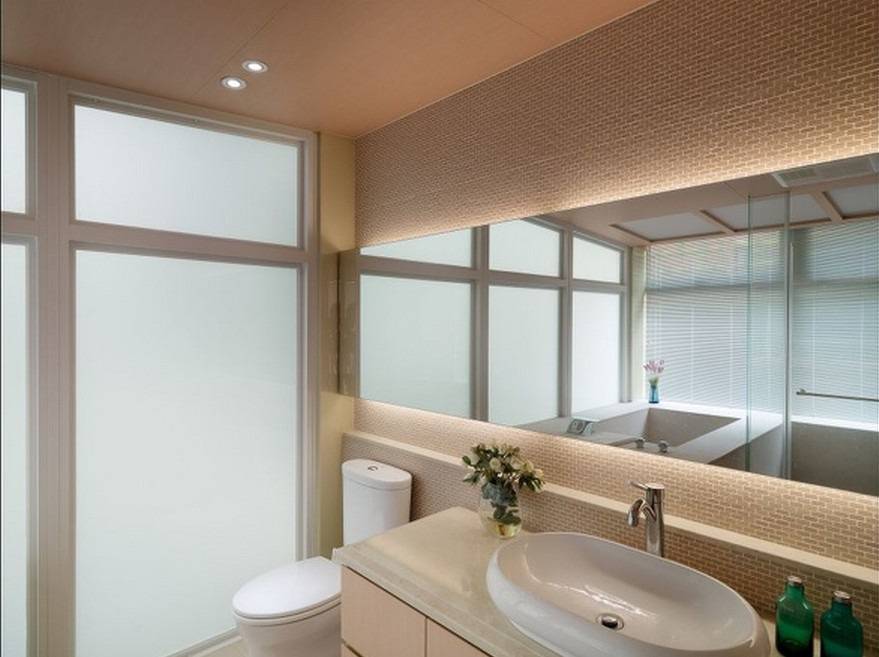 点击大图看下一张：简欧别墅浴室设计案例