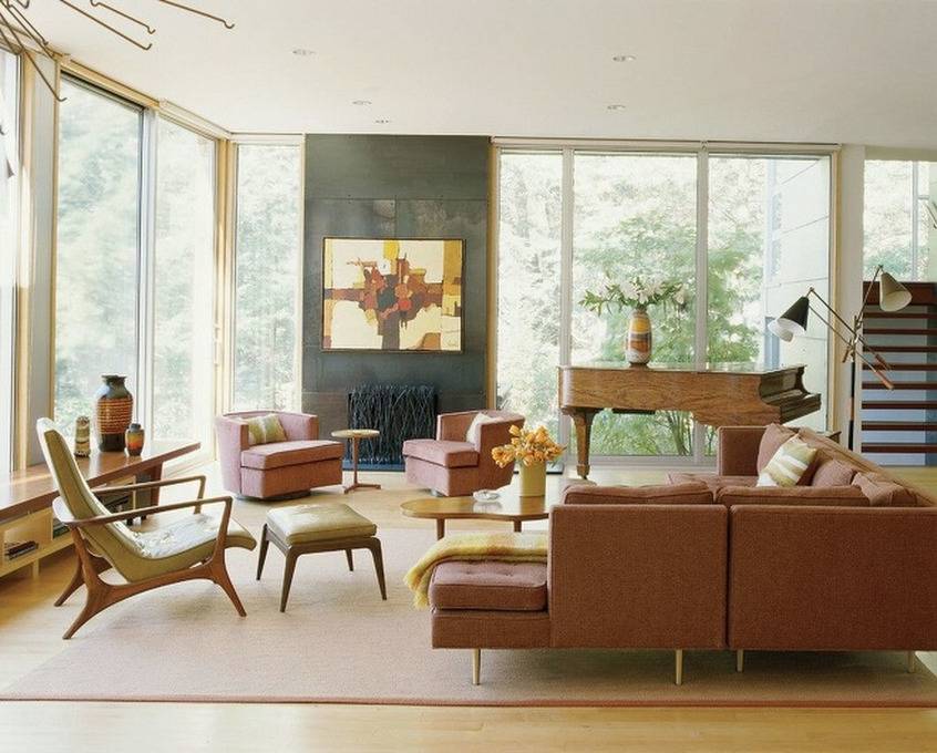点击大图看下一张：现代客厅设计方案