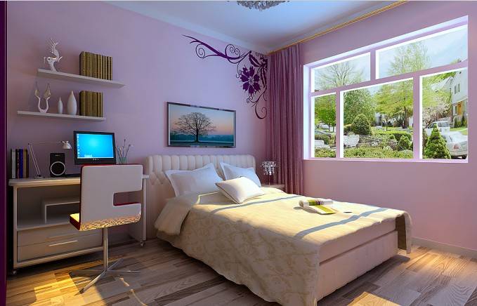 点击大图看下一张:混搭混搭风格卧室设计图