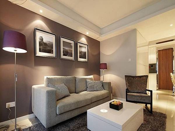 点击大图看下一张：客厅沙发设计案例