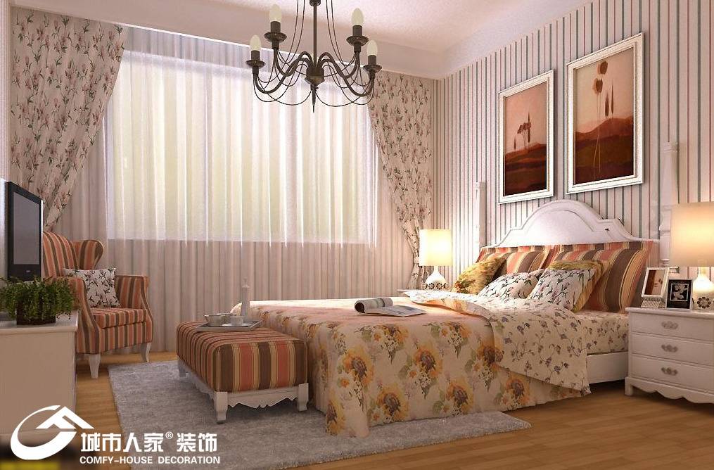 点击大图看下一张:欧式卧室装修图
