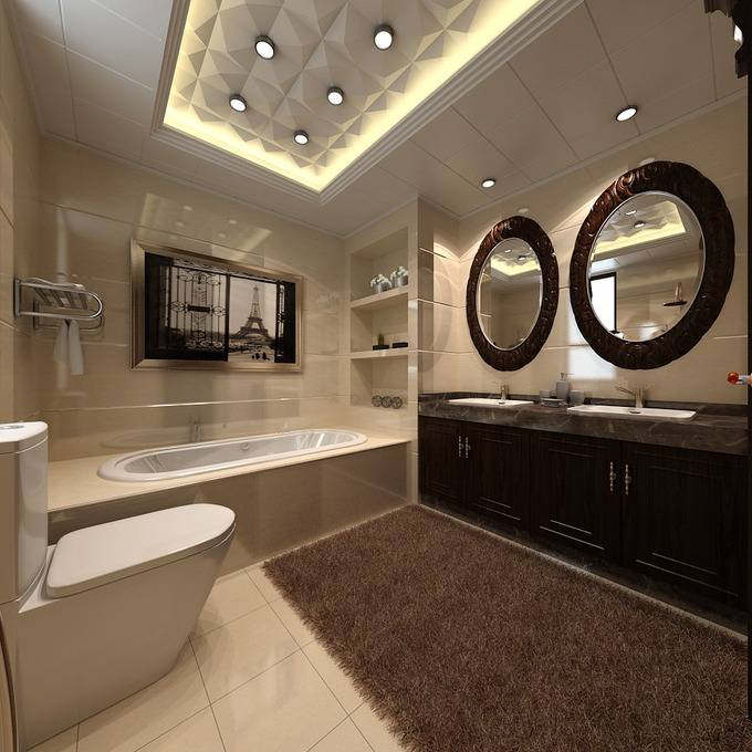 点击大图看下一张:卫生间设计案例展示