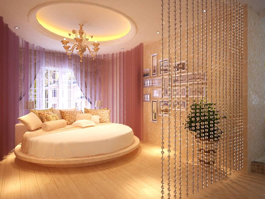点击大图看下一张：欧式卧室设计方案