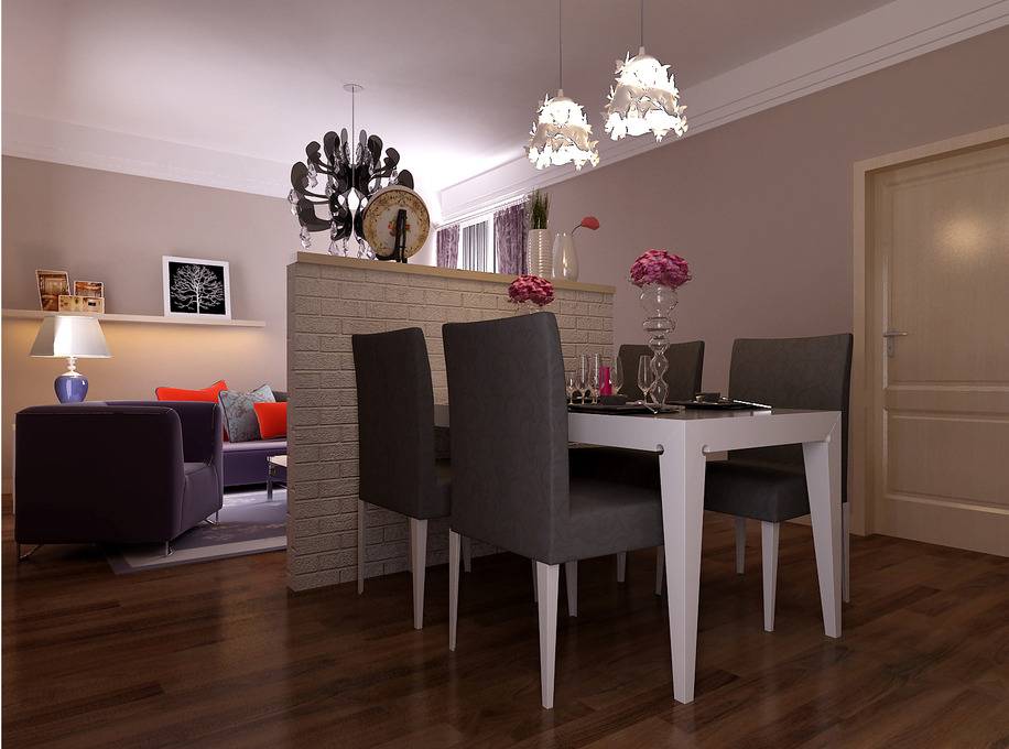 点击大图看下一张:现代餐厅吊顶设计案例