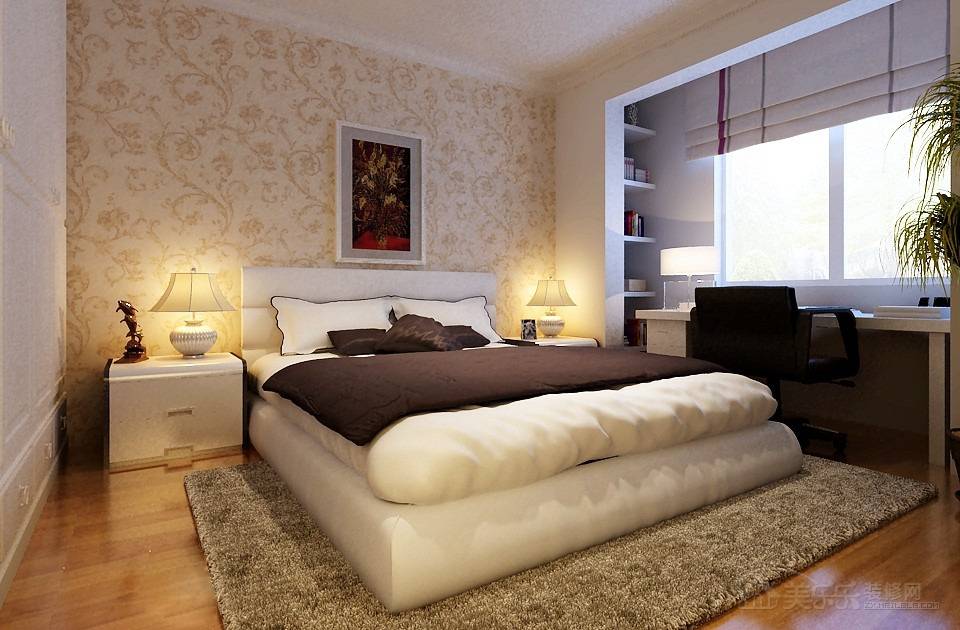点击大图看下一张：现代简约现代简约简约风格现代简约风格卧室装修案例