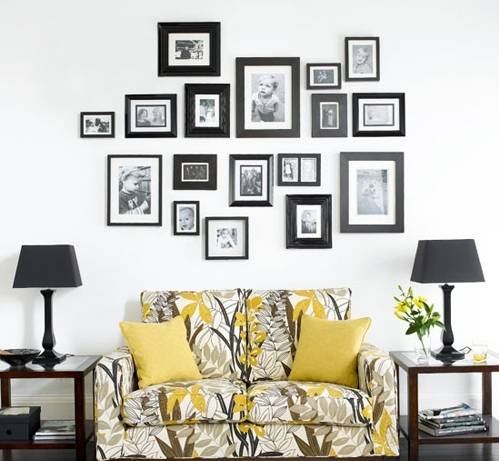 点击大图看下一张：精致简约客厅沙发设计案例展示