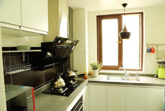 点击大图看下一张：现代简约现代简约厨房装修案例