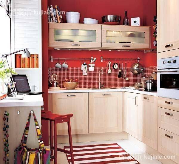 点击大图看下一张：厨房设计方案