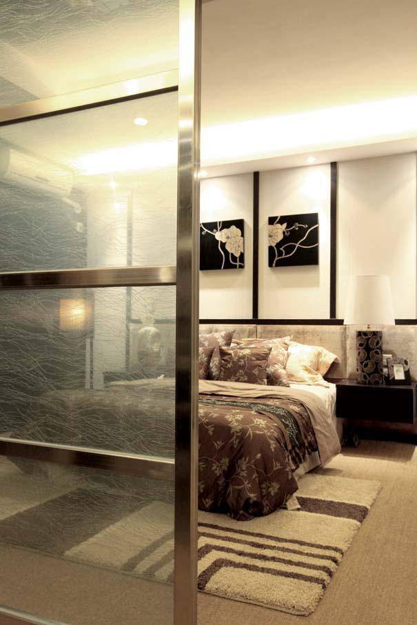 点击大图看下一张：中式日式卧室设计方案