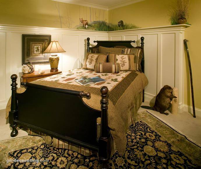 点击大图看下一张：美式卧室图片