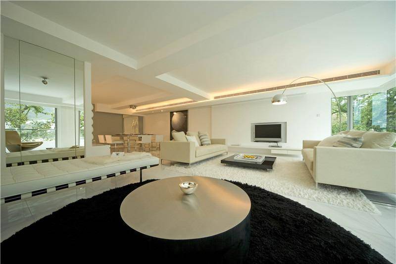 点击大图看下一张：现代简约客厅沙发图片