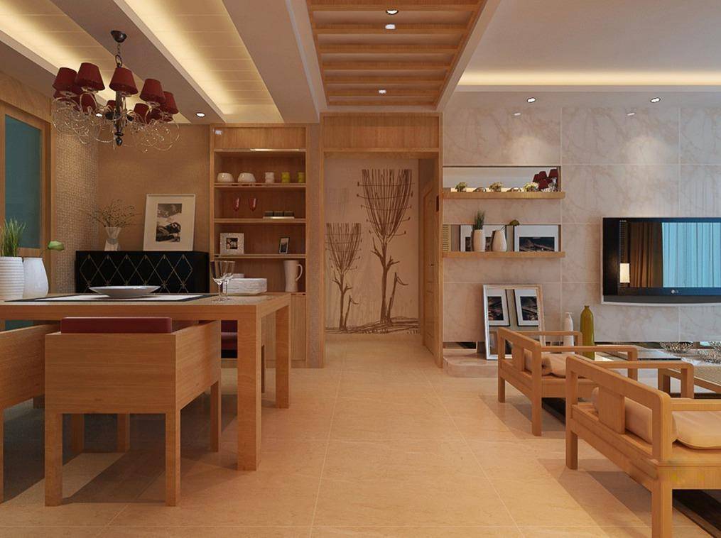 点击大图看下一张：现代简约日式餐厅设计案例