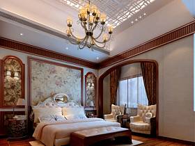 美式美式风格卧室设计案例展示