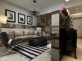 现代客厅沙发茶几设计案例