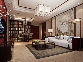 中式中式风格客厅设计图