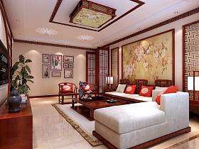 中式中式风格客厅设计图