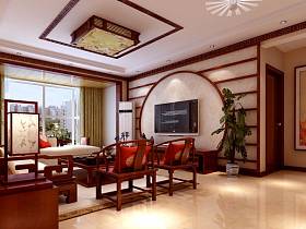 中式中式风格客厅设计案例展示