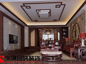 中式中式风格客厅效果图