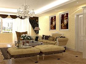 欧式欧式风格客厅背景墙沙发客厅沙发装修效果展示