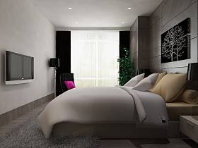 现代卧室跃层设计方案