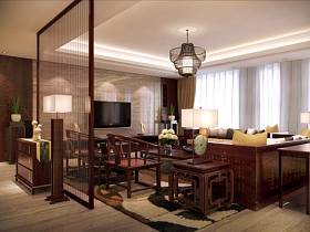 中式中式风格新中式客厅设计图