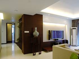中式现代客厅背景墙电视背景墙设计方案