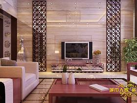 中式中式风格新中式客厅装修案例