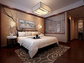 中式中式风格卧室设计案例