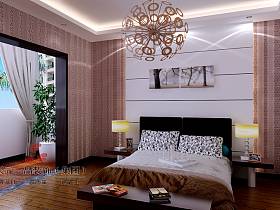 现代现代风格卧室设计案例展示