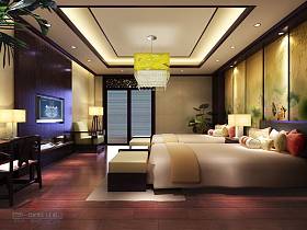 中式中式风格卧室设计案例