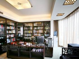 中式中式风格书房设计案例